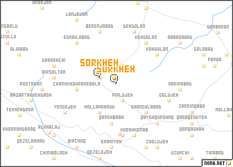 map of Sorkheh