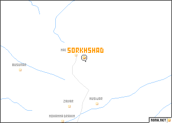 map of Sorkhshād