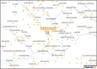 map of Sorkhūn