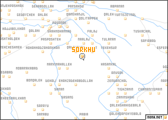 map of Sorkhū