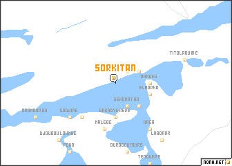 map of Sorkitan