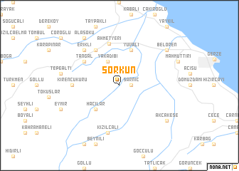 map of Sorkun