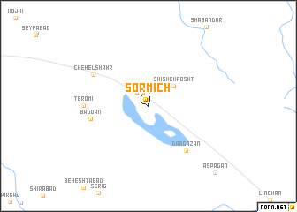 map of Sormīch