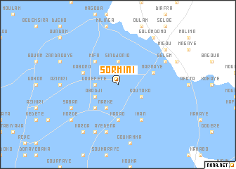 map of Sormini