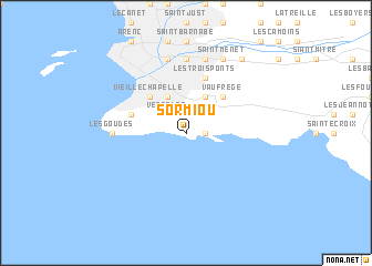 map of Sormiou