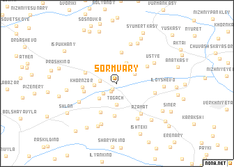 map of Sormvary