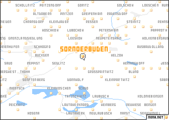 map of Sornoer Buden
