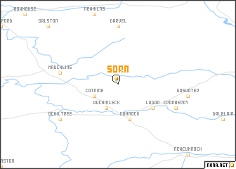 map of Sorn