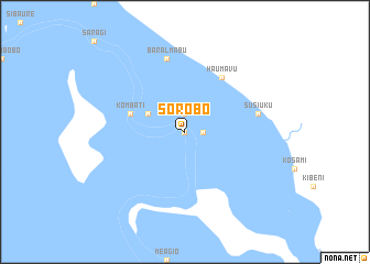 map of Sorobo