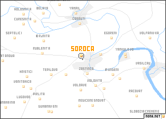 map of Soroca