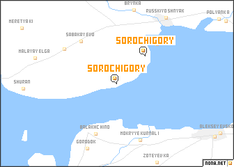 map of Soroch\