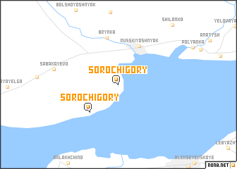 map of Soroch\
