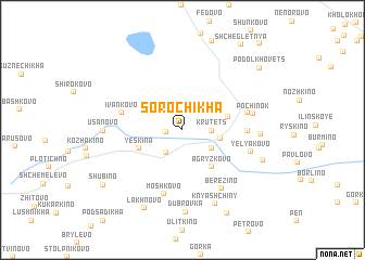 map of Sorochikha