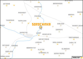map of Sorochinka