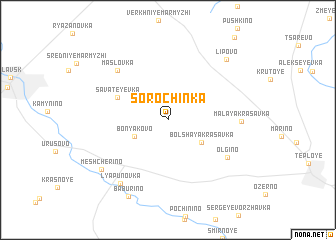 map of Sorochinka