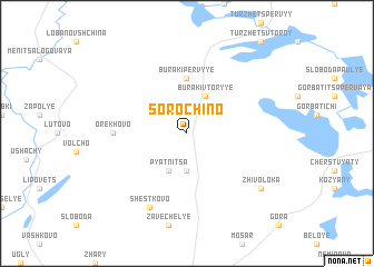 map of Sorochino