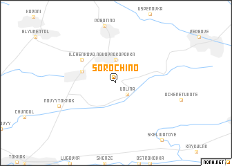 map of Sorochino