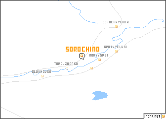 map of Sorochino