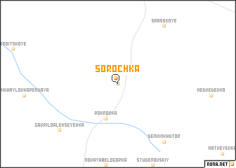 map of Sorochka