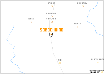 map of Sorochkino