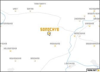map of Soroch\