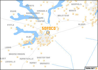 map of Soroco