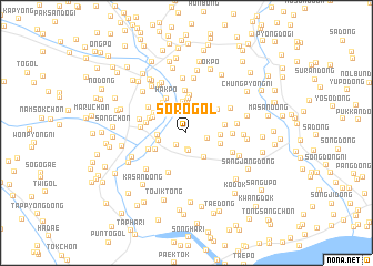 map of Soro-gol