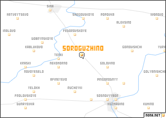 map of Soroguzhino