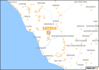 map of Sorokh