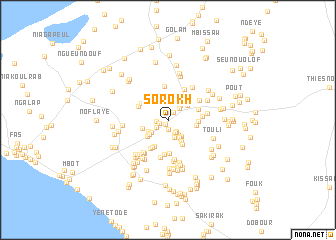 map of Sorokh