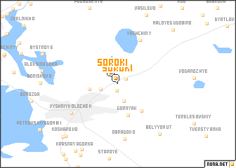 map of Soroki