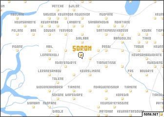 map of Sorom