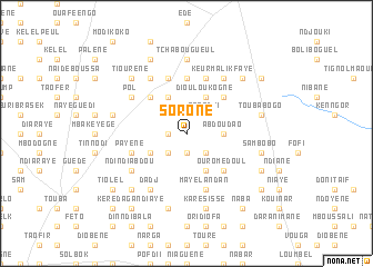 map of Sorone