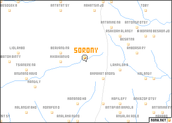 map of Sorony