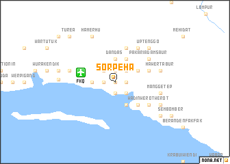 map of Sorpeha