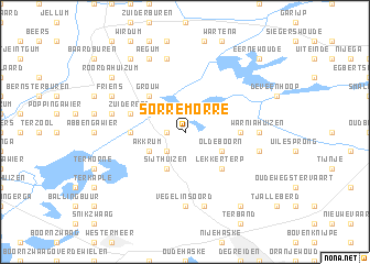 map of Sorremorre