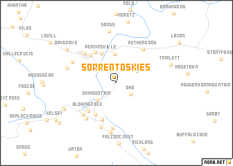 map of Sorrento Skies