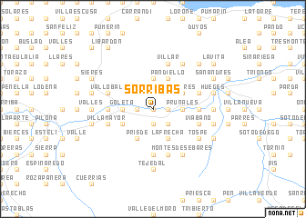 map of Sorribas