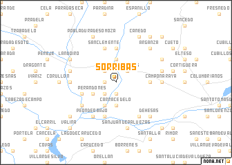 map of Sorribas