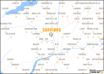 map of Sorribas