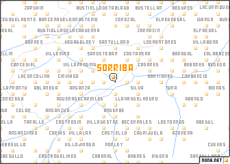 map of Sorriba