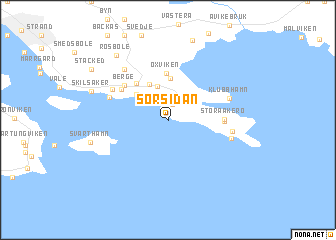 map of Sörsidan