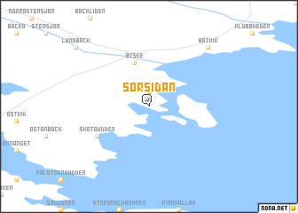 map of Sörsidan