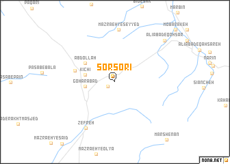 map of Sorsorī