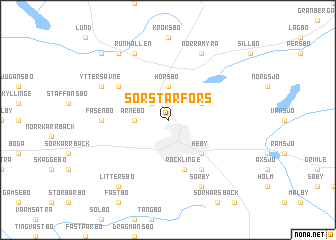 map of Sör-Starfors