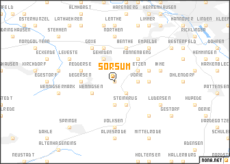 map of Sorsum