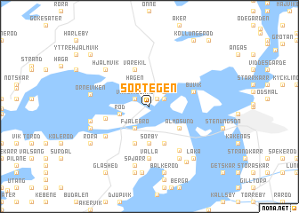 map of Sörtegen