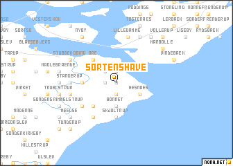 map of Sortenshave