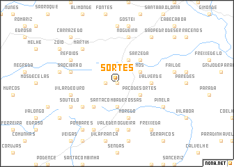 map of Sortes