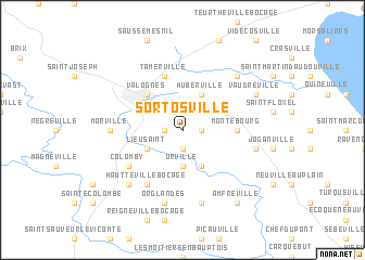map of Sortosville
